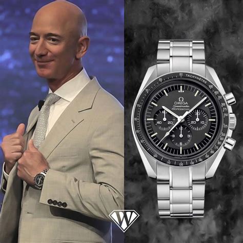 jeff bezos omega speedmaster|Jeff Bezos omega watch.